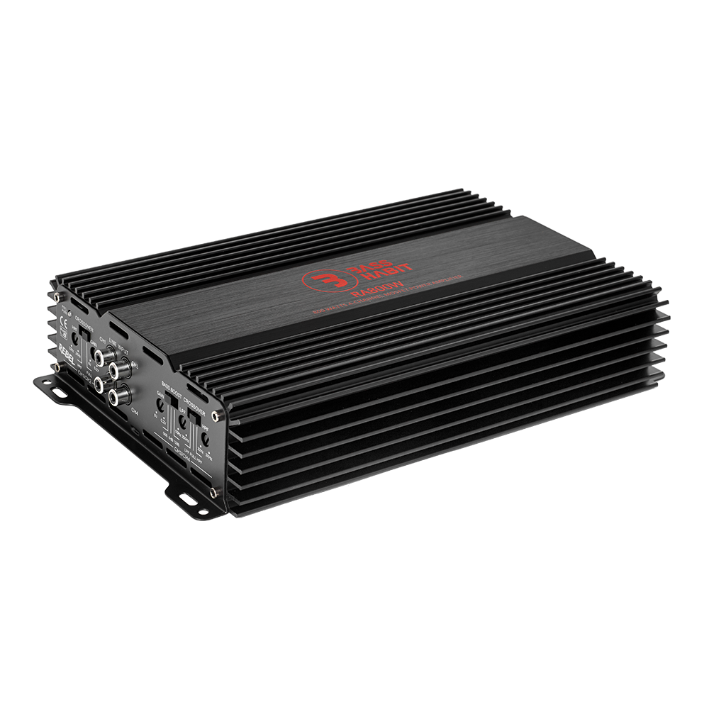 Amplificateur 4 canaux Rebel RE800W - Sound Auto Concept