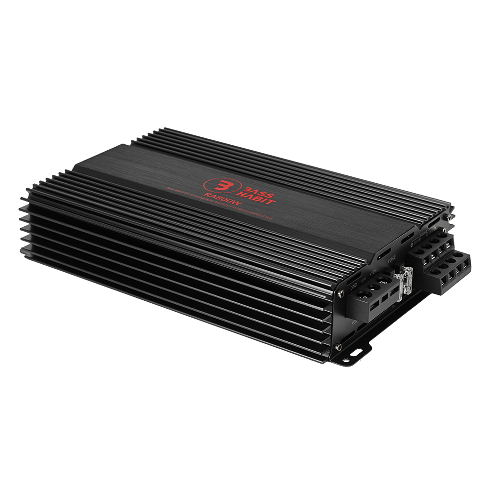 Amplificateur 4 canaux Rebel RE800W - Sound Auto Concept