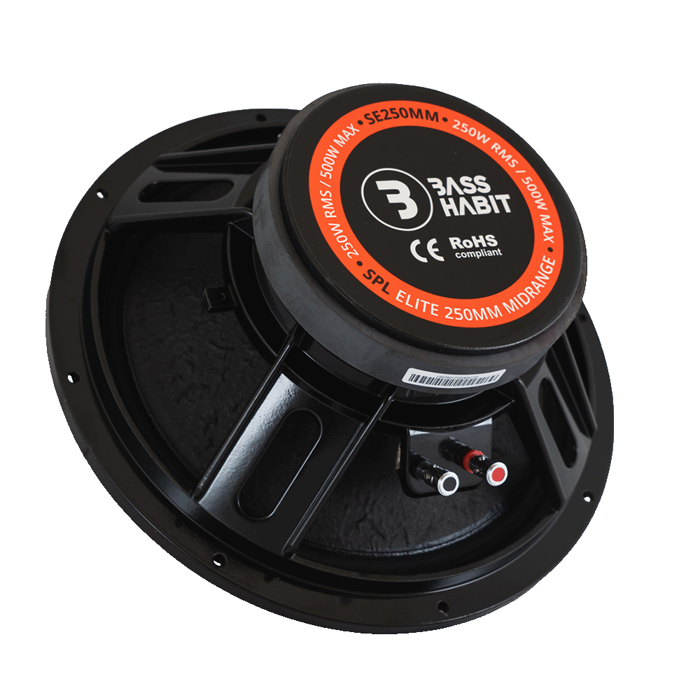 Haut-Parleur Médium BASS HABIT SPL ELITE SE250M - Sound Auto Concept