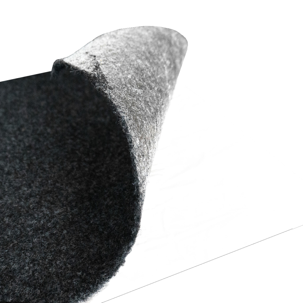 Moquette acoustique adhésive noir
