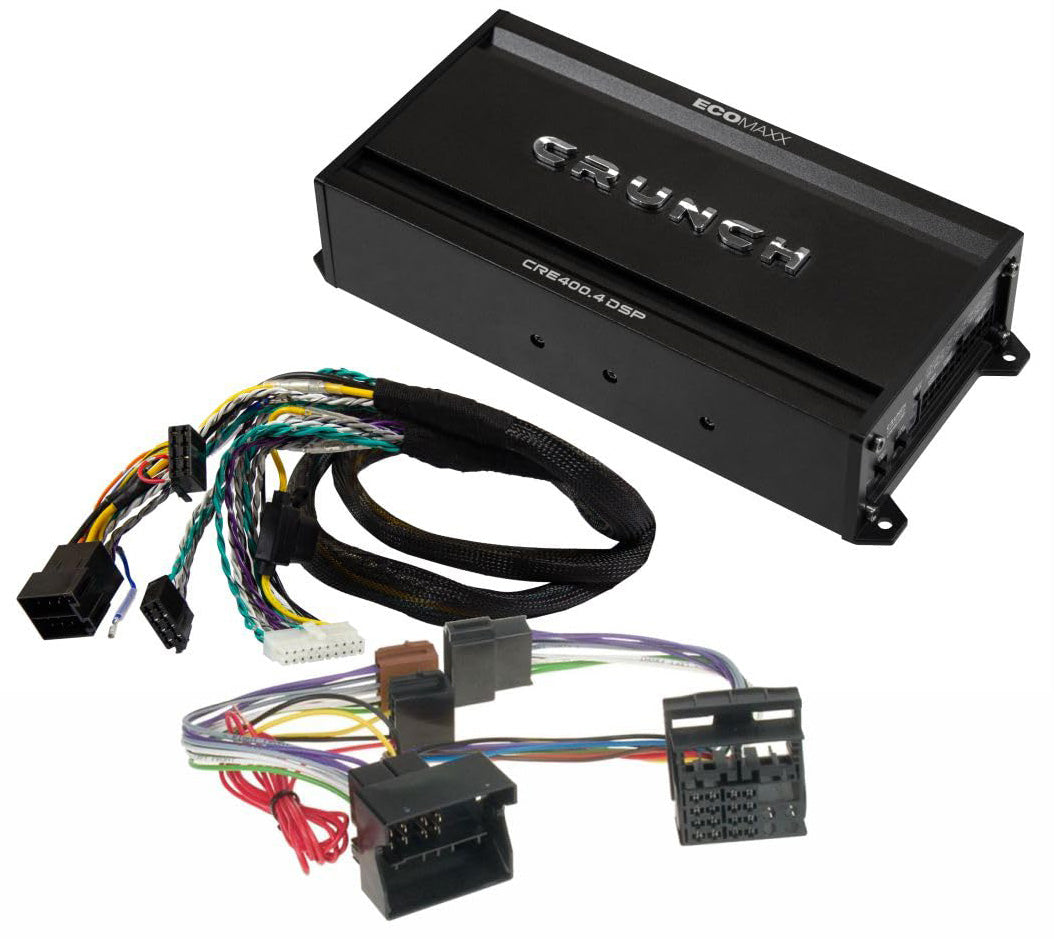 Crunch CRE400.4DSP – 6-channel DSP Amplifier + Full 52-pin VAG