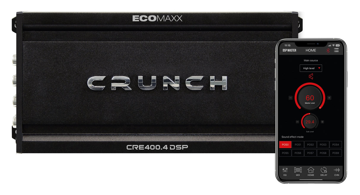 Amplificateur dsp CRE400.4DSP-ISO.M6 ford-land rover - Sound Auto Concept