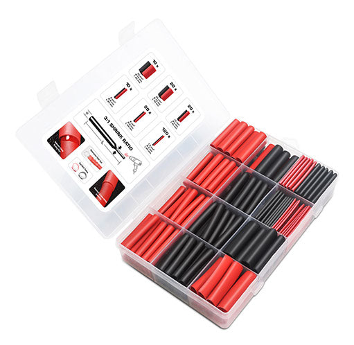 Kit 200 Cosses à Sertir Thermoretractables - Câbles Alimentation & Haut-Parleurs