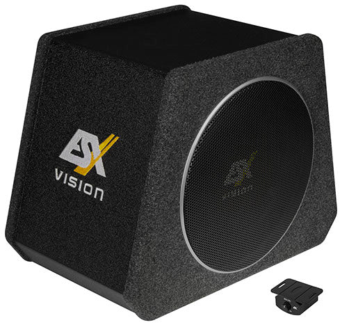Caisson de basses actif de 20 cm (8") avec membrane passive  V800A - Sound Auto Concept