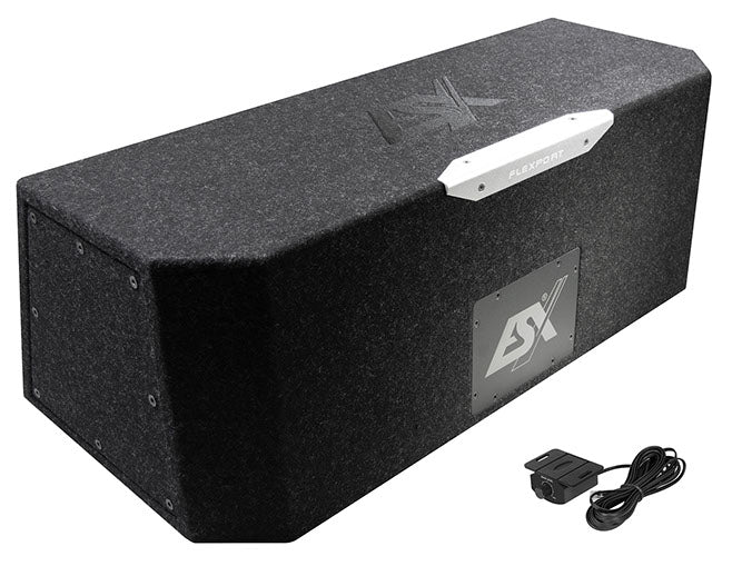 Caisson passe-bande actif double 2 x 20 cm (8) - Sound Auto Concept