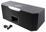 Caisson passe-bande actif double 2 x 20 cm (8) - Sound Auto Concept