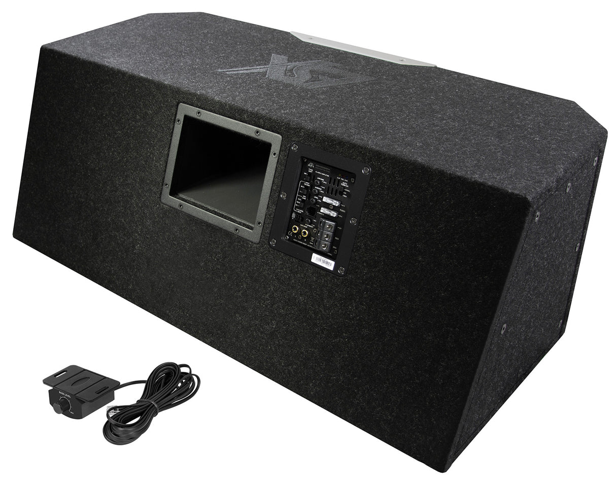 Caisson passe-bande actif double 2 x 20 cm (8) - Sound Auto Concept