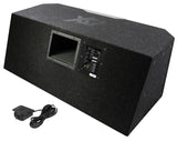 Caisson passe-bande actif double 2 x 20 cm (8) - Sound Auto Concept