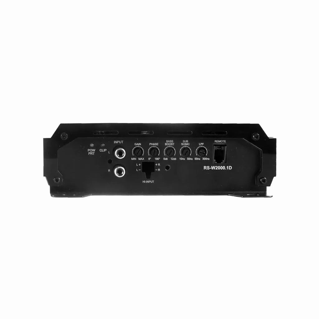 REISS RS-W2000.1D – Amplificateur monobloc Classe D 2000 WRMS 1 Ohm