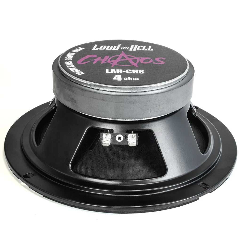 LOUD AS HELL Chaos LAH-CH8 – Midbass Paire 20 cm 180 WRMS 96 dB 4 Ohm