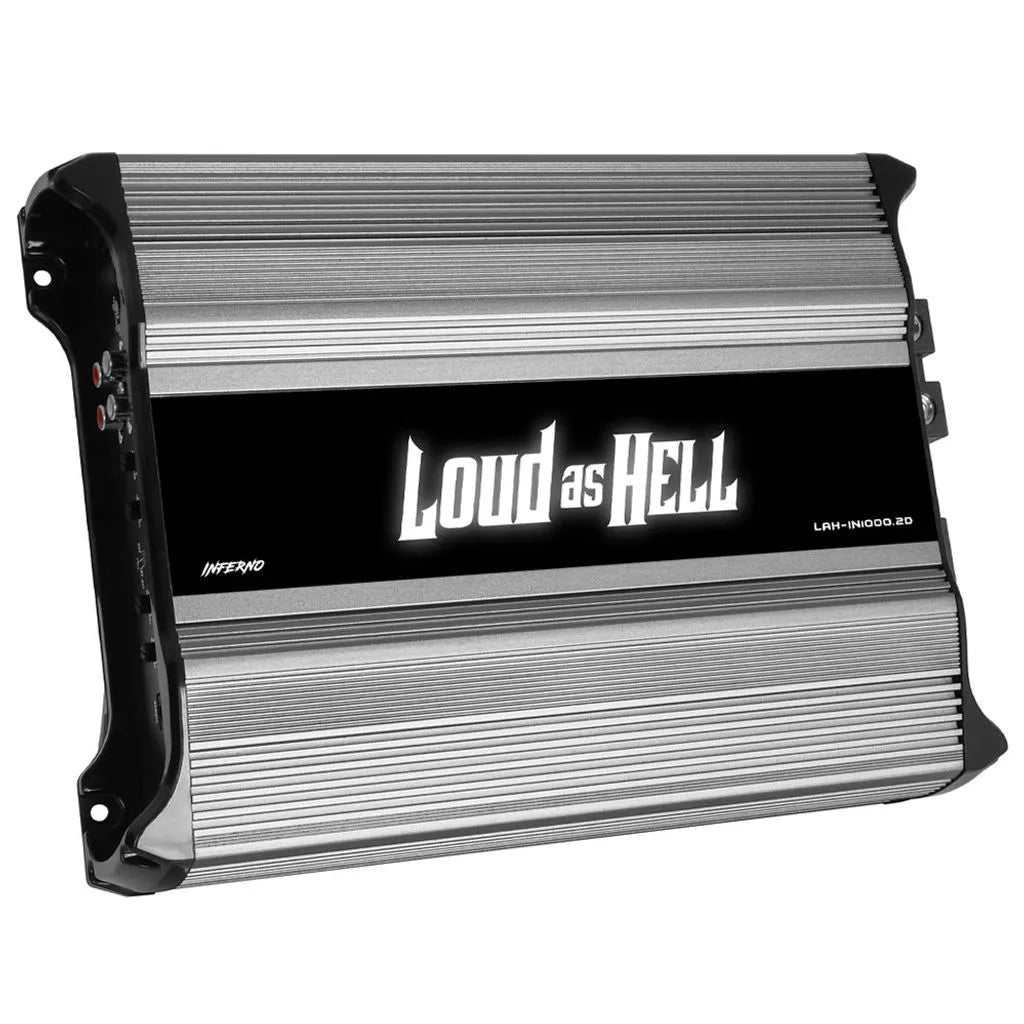 LOUD AS HELL IN1000.2D – Amplificateur 2 canaux 2x1000 WRMS 1 Ohm