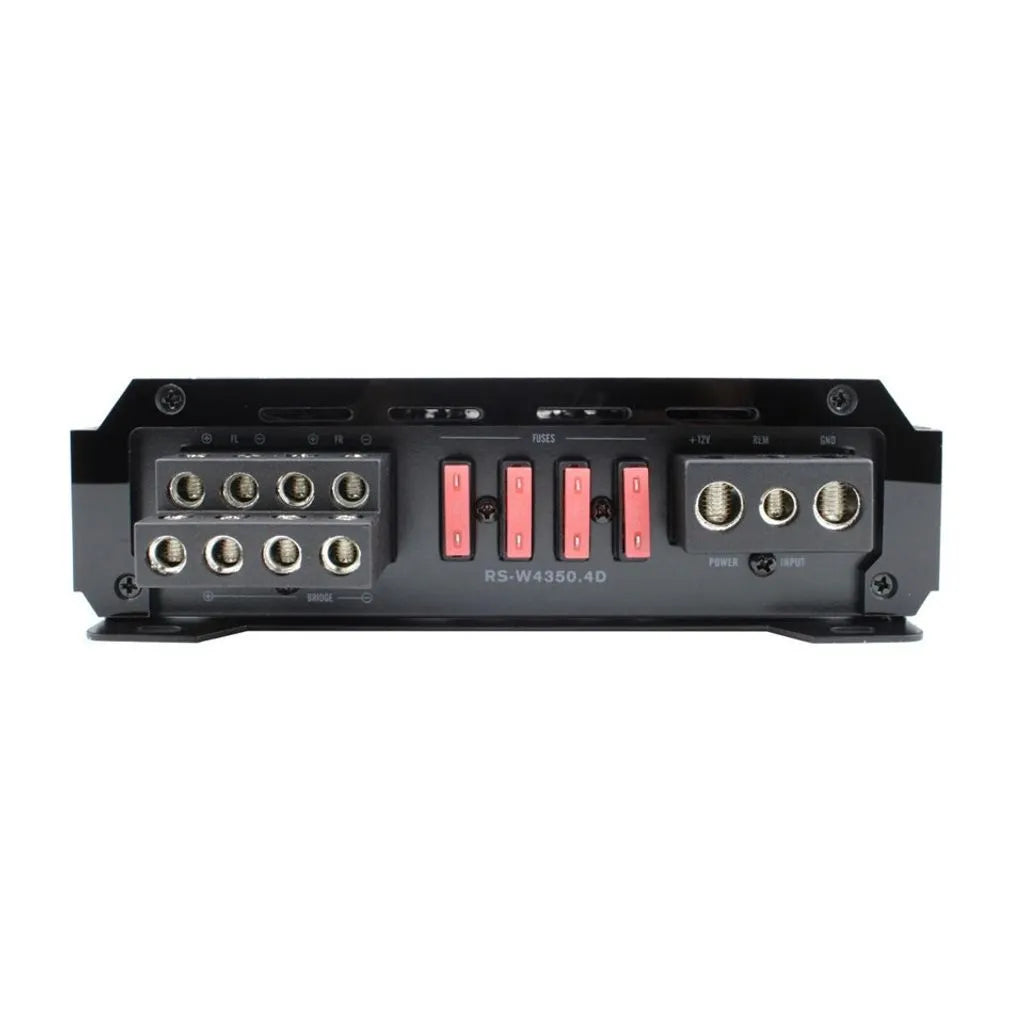 REISS RS-W4350.4D – Amplificateur 4 canaux Classe D 4 × 350 WRMS 4 Ohm