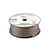 Bobine cable alimentation 10mm² (CCA)  50 mètres gris - Sound Auto Concept