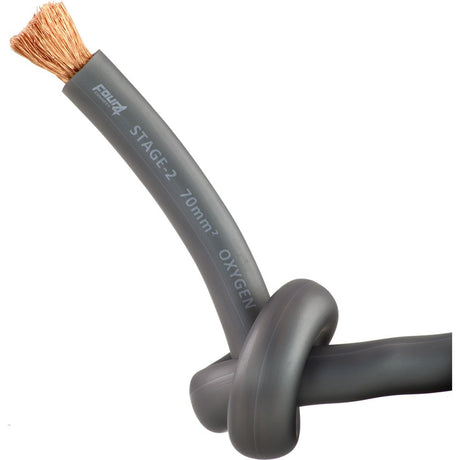 Cable alimentation 70mm² Gris Stage 2 OFC - Sound Auto Concept