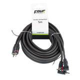 Câble RCA de base  5,0 m - Sound Auto Concept