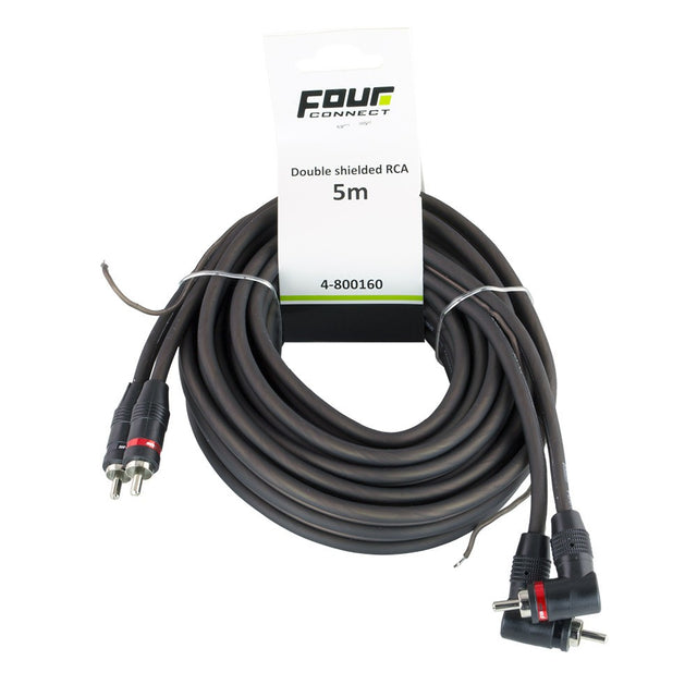Câble RCA de base  5,0 m - Sound Auto Concept