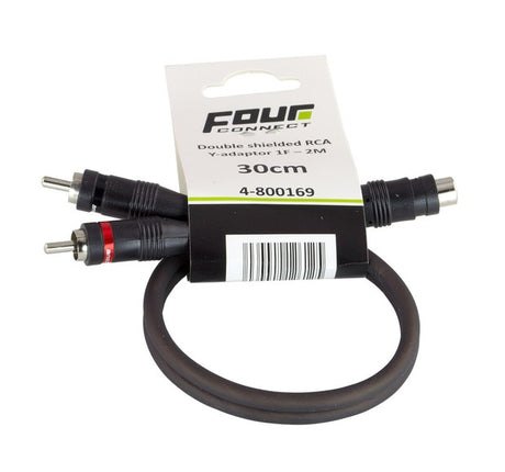 Cable RCA-Y 1F-2M - Sound Auto Concept