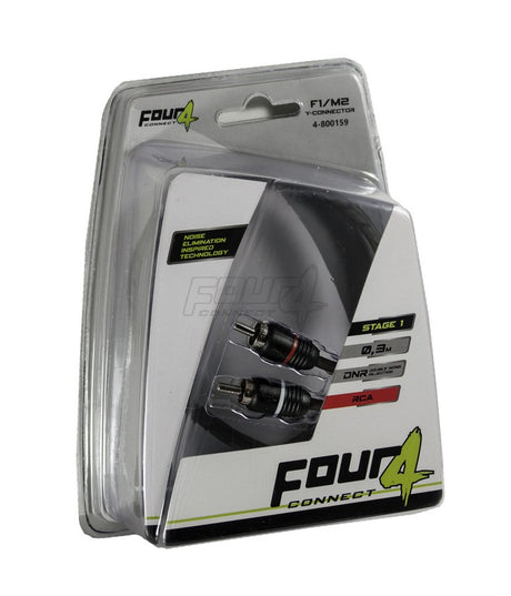 Dédoubleur RCA 1 Femelle, 2 Male (Four 4 , Stage 1) - Sound Auto Concept