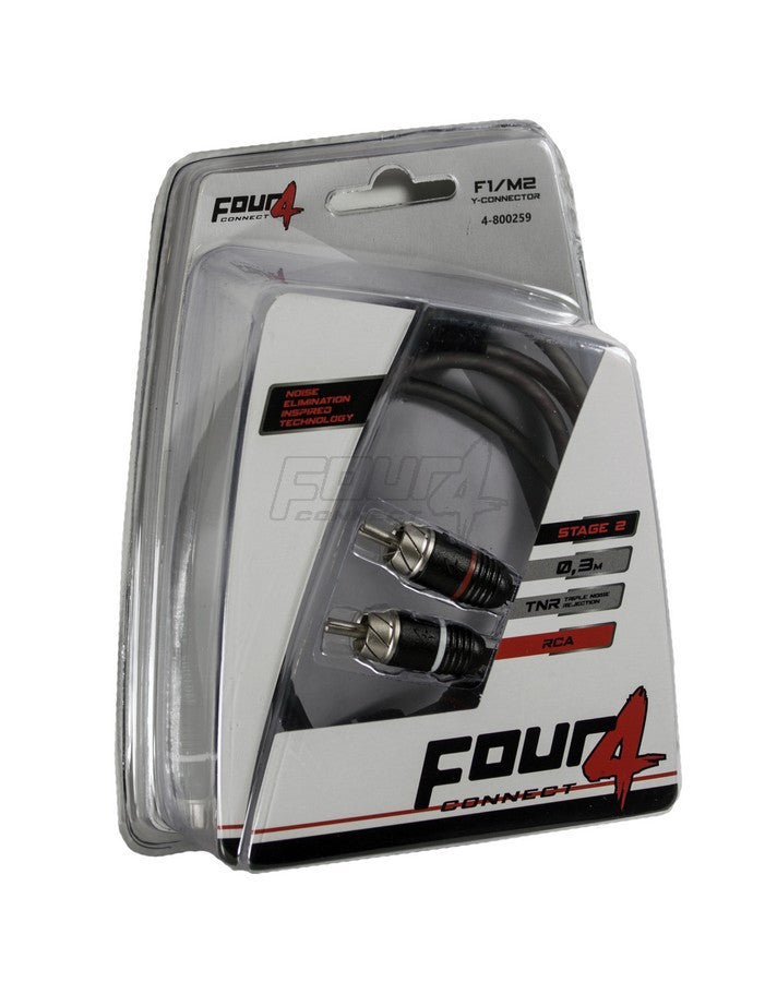 Dédoubleur RCA 1 Femelle, 2 Male (Four 4 , Stage 2) - Sound Auto Concept