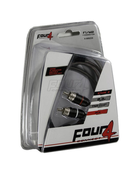 Dédoubleur RCA 1 Femelle, 2 Male (Four 4 , Stage 2) - Sound Auto Concept
