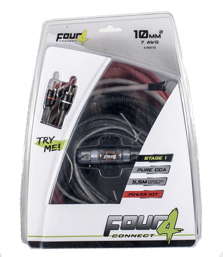 Pack de câblage 10 mm² Stage 1 - Sound Auto Concept