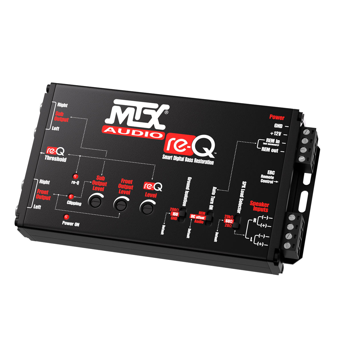 Procesador Re-Q de audio Mtx alto/bajo