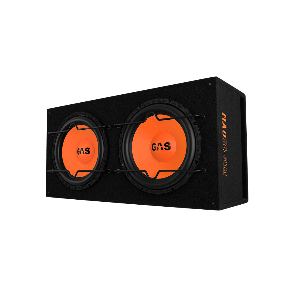 Caisson de Basse GAS MAD B2-212 - Sound Auto Concept