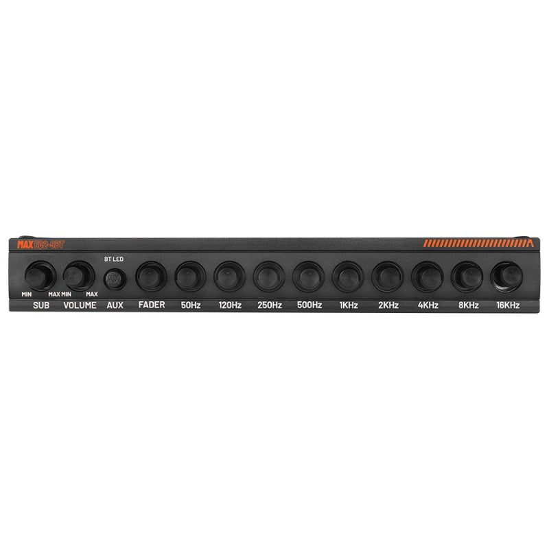 GAS MAX EQ2-9, égaliseur analogique 9 bandes - Sound Auto Concept