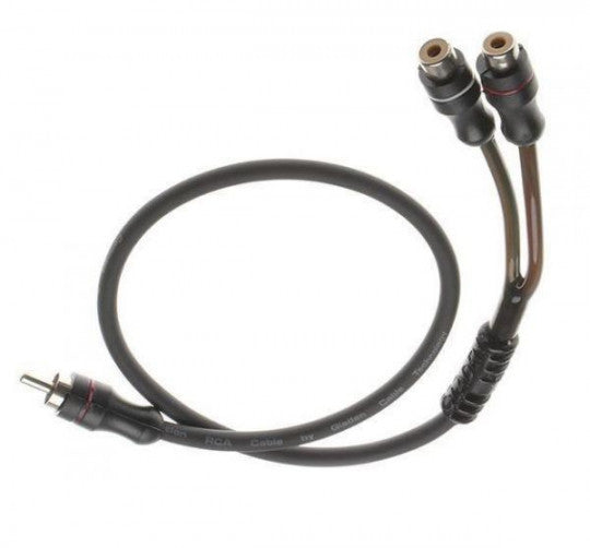 Cable rca eco Gladen  Y (2 x femelle  / 1 mâles )