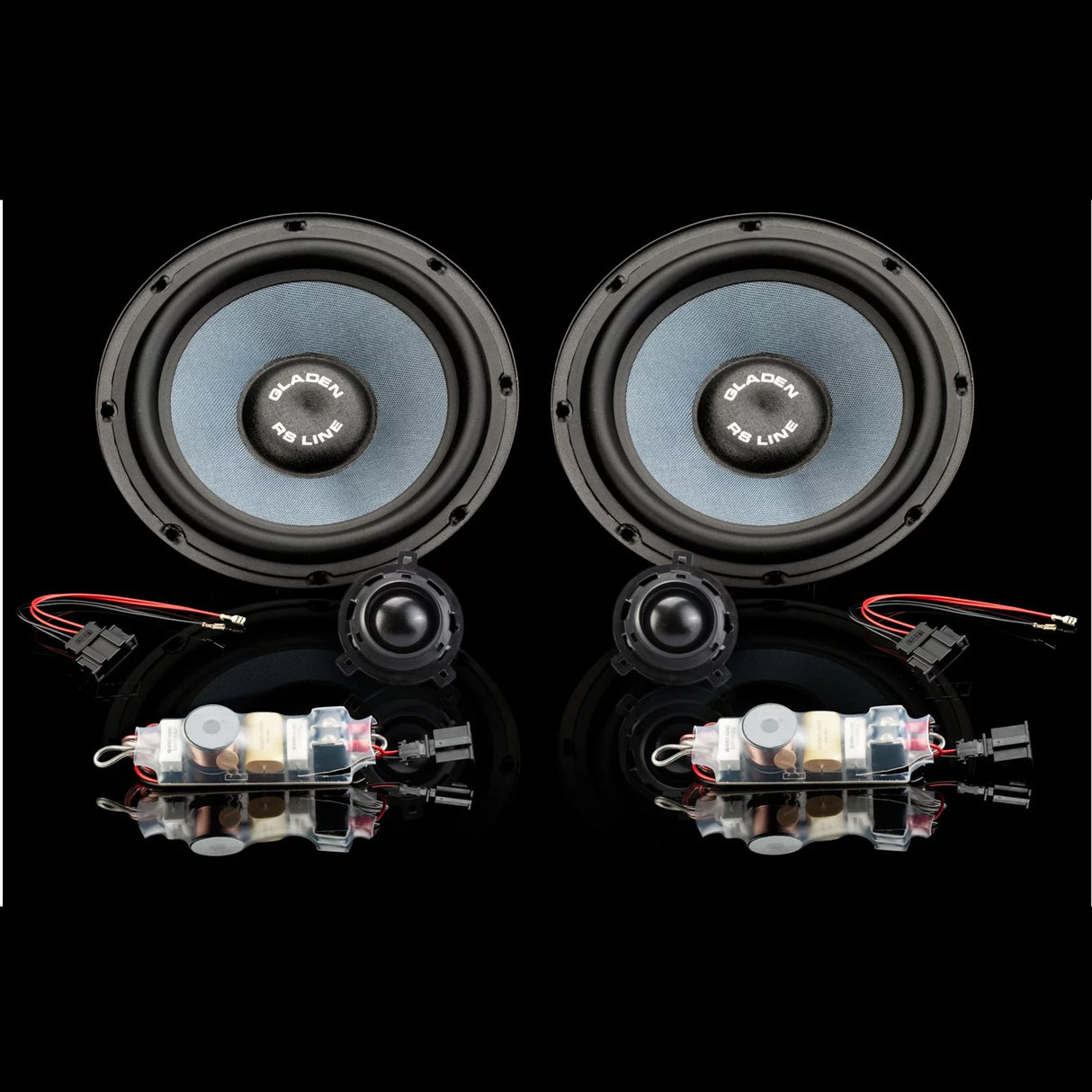 kit éclatée  Gladen One 165 Golf 7 - RS  VW - Sound Auto Concept