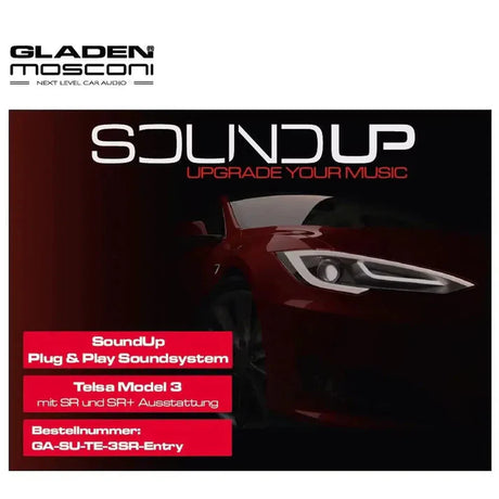 Pack Audio Plug and Play : Caisson + Amplificateur DSP 6 canaux pour TESLA Model 3