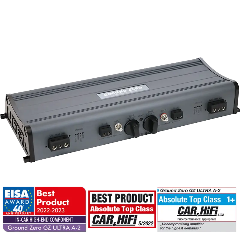 Amplificateur GZ ULTRA A-2 - Sound Auto Concept