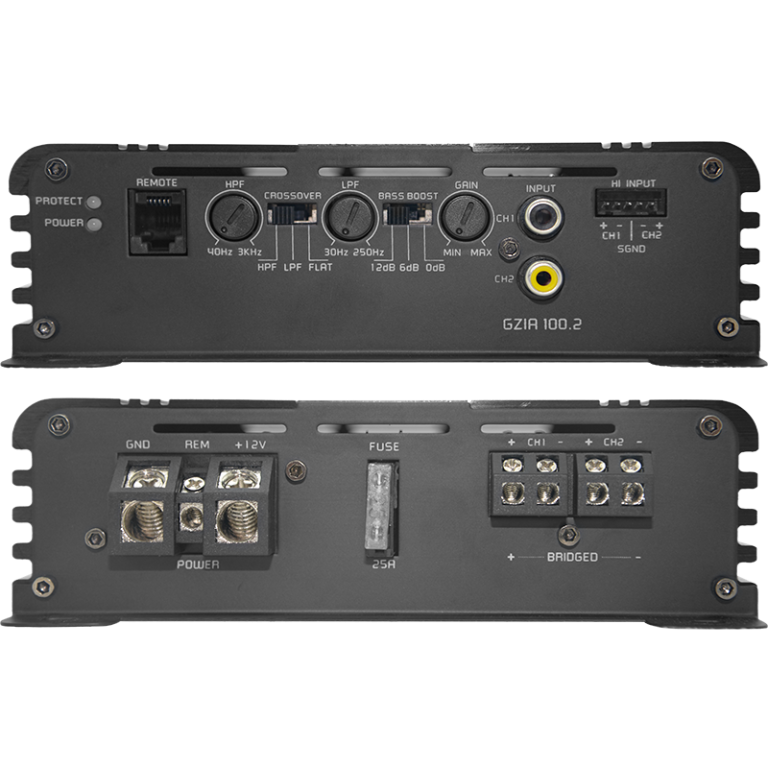 Amplificateur GZIA 100.2 - Sound Auto Concept