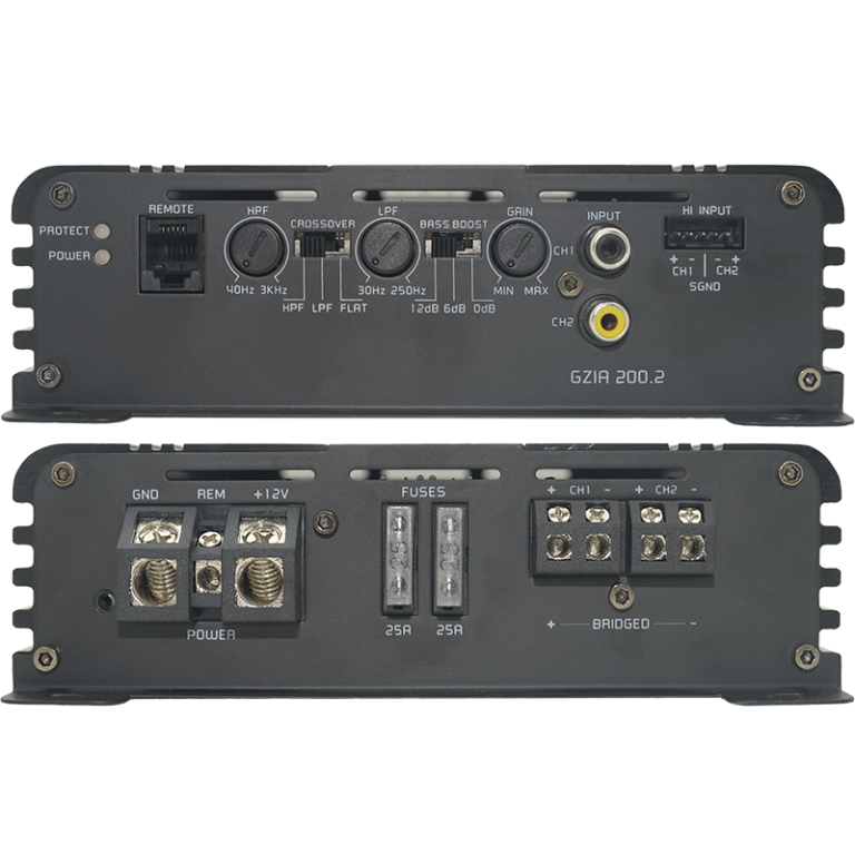 Amplificateur GZIA 200.2 - Sound Auto Concept
