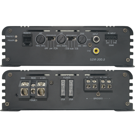 Amplificateur GZIA 200.2 - Sound Auto Concept