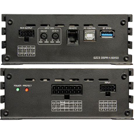 Dsp amplificateur  GZCS DSPA-4.60ISO - Sound Auto Concept