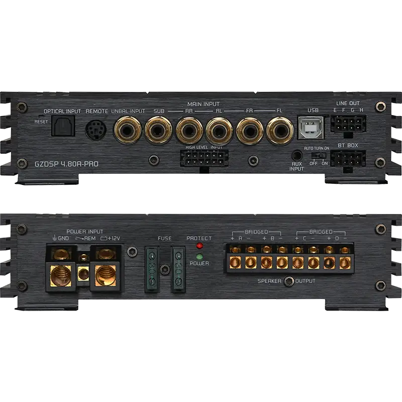 Dsp Amplificateur GZDSP 4.80A-PRO - Sound Auto Concept