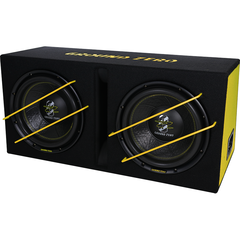 Caisson Double GZIB 2.12SPL – Sound Auto Concept