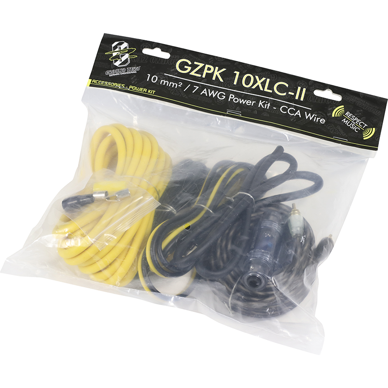 Pack de cablage 10mm² GZPK 10XLC - Sound Auto Concept
