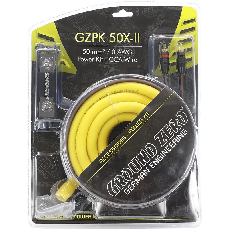 Pack de cablage 50mm² GZPK 50X - Sound Auto Concept