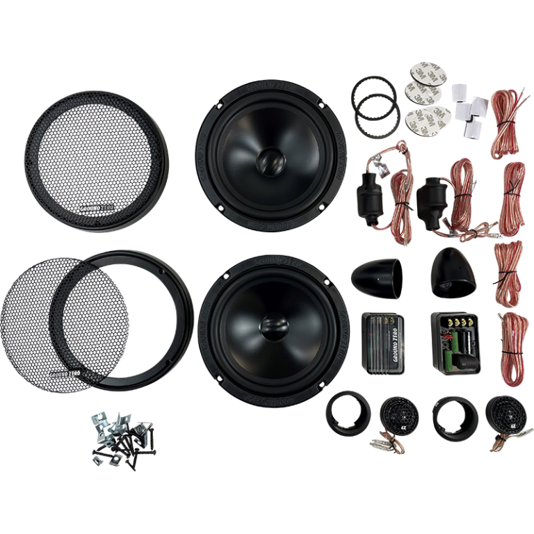 Kit éclaté GZRC 165.2SQ-IVX - Sound Auto Concept