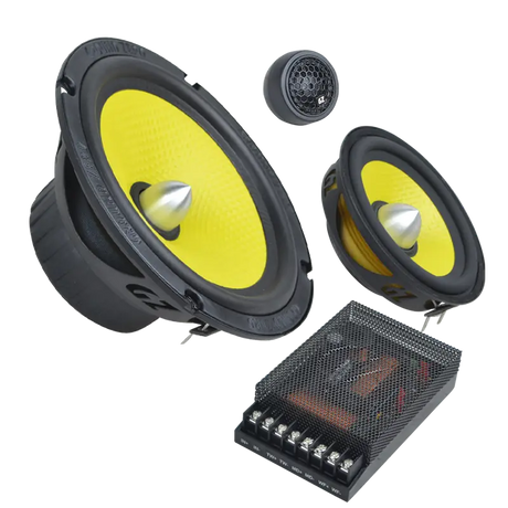 Kit 3 voies séparées  GZTC 165.3X-II - Sound Auto Concept
