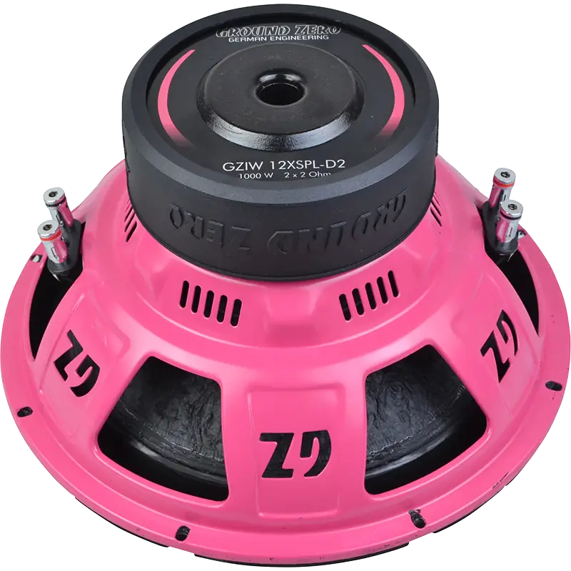 Subwoofer GZIW 12XSPL-D2 PINK - Sound Auto Concept