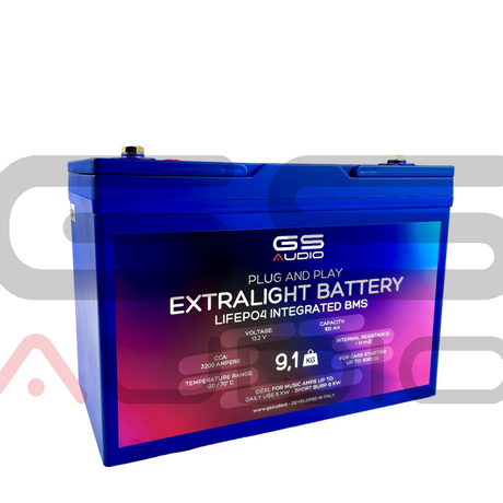 Batterie 100Ah LifePo4 m8 - Sound Auto Concept