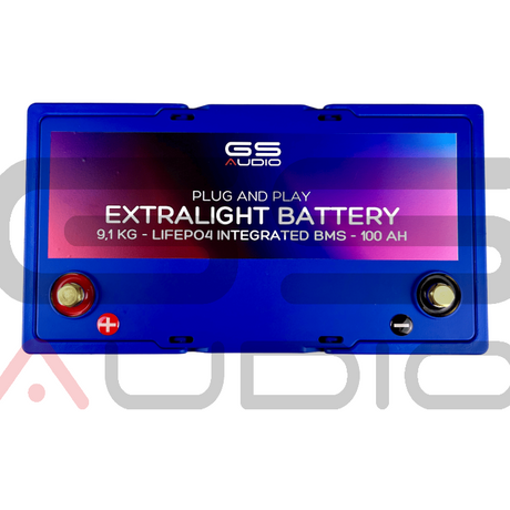 Batterie 100Ah LifePo4 m8 - Sound Auto Concept