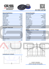 Haut-Parleur Gs Audio VOCE12 650 Wrms - 8 ohm - Sound Auto Concept