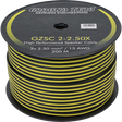 Bobine cable Haut-parleur 2x2.5mm² Ground Zero (CCA, 200 mètres) - Sound Auto Concept