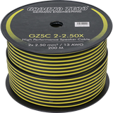 Cable Haut-parleur 2x2.5mm² CCA Ground Zero - Sound Auto Concept