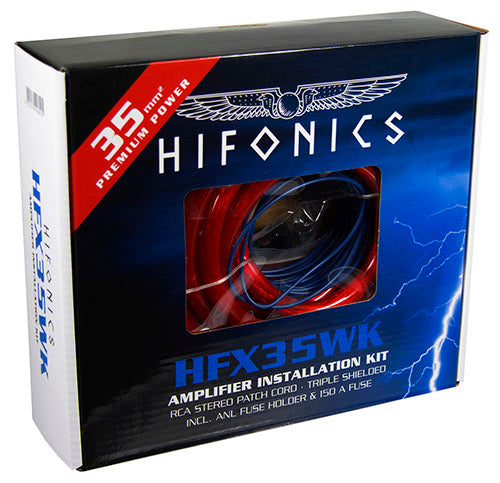 HiFonics HFX Premium - Kit de Câblage Amplificateur 35mm² 150A