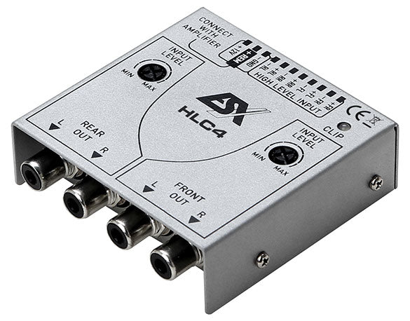 Convertisseur Haut/Bas Niveau 4 Canaux – Plug & Play